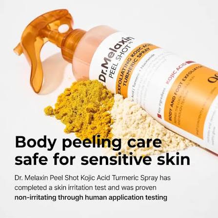 Dr.Melaxin Peel Shot Exfoliating Kojic Acid Turmeric Spray 200ml
