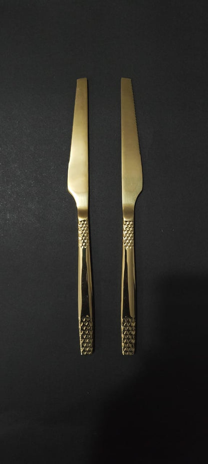 Golden Knife Set of 6 – Make Every Meal Special